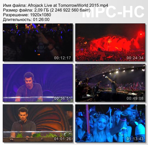 Afrojack Live at TomorrowWorld 2015 HD 1080