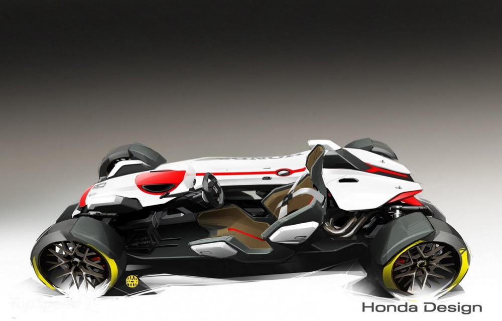 Оригинальные скетчи Honda Project 2&4