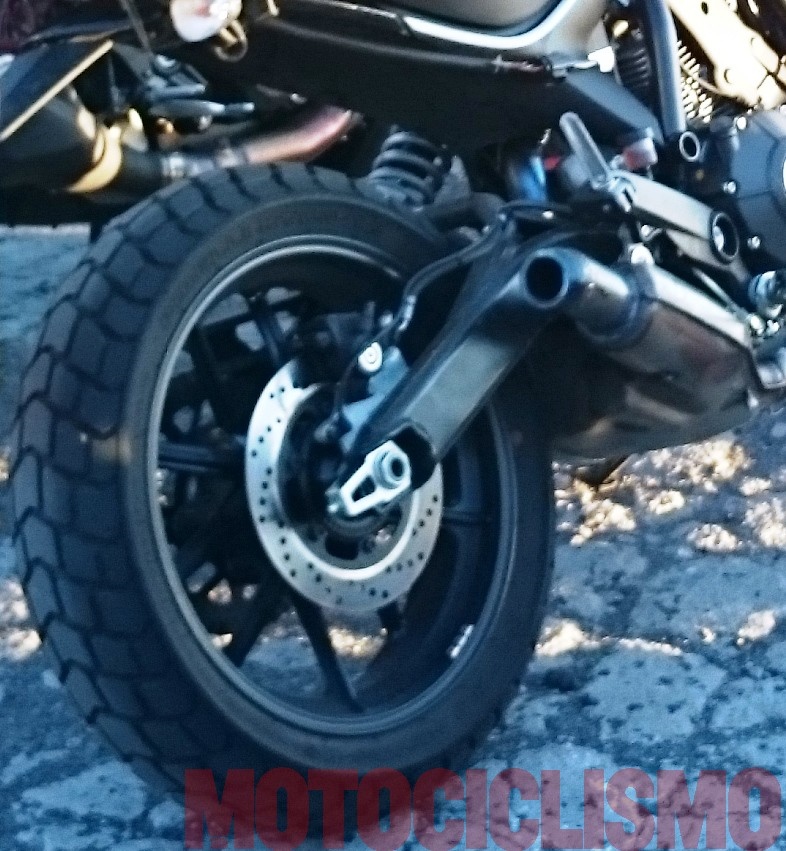Шпионские фото Ducati Scrambler 400