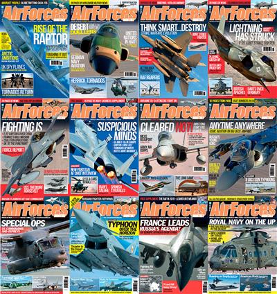 AirForces Monthly - 2015 Full Year Issues Collection