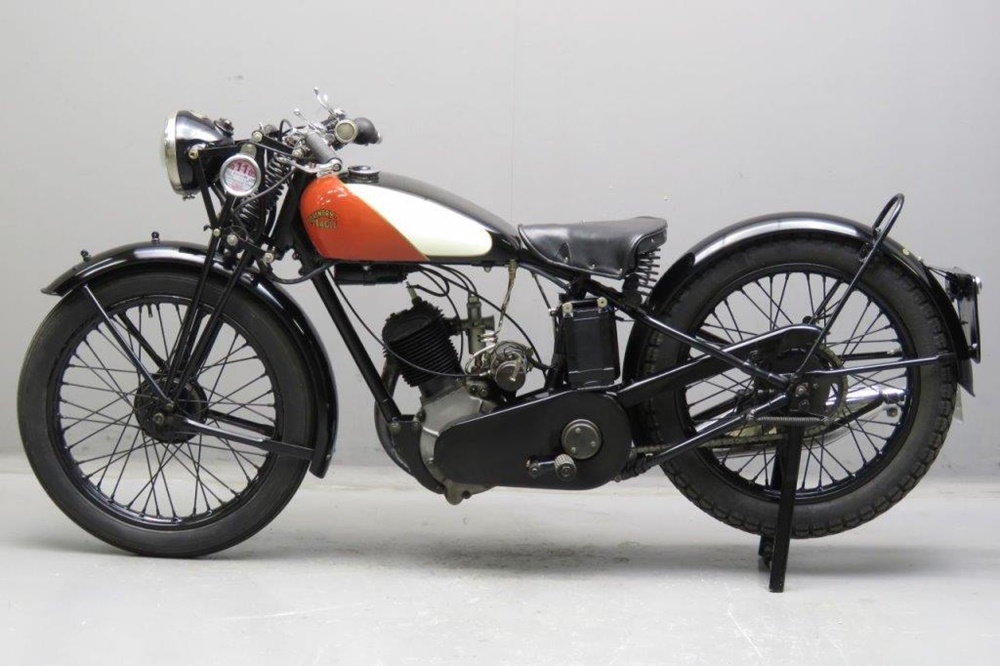Старинный мотоцикл Coventry Eagle G45 1931