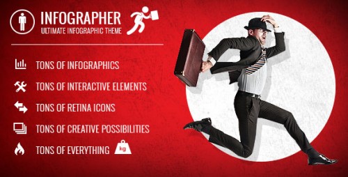 Infographer v1.6 - Multi-Purpose Infographic Theme product cover