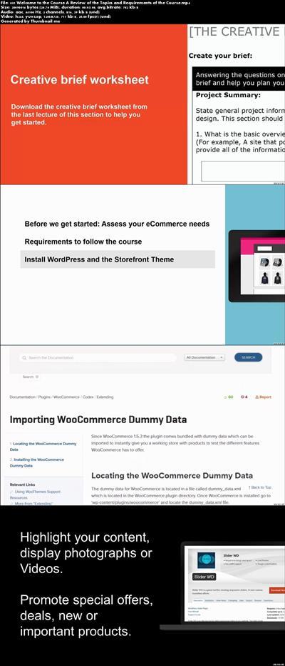 WordPress eCommerce for WooCommerce WordPress Beginners