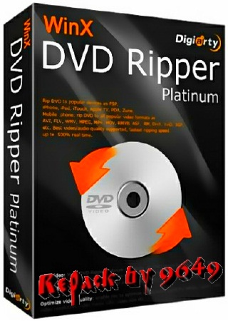 WinX DVD Ripper Platinum 8.5.0 RePack & Portable by 9649