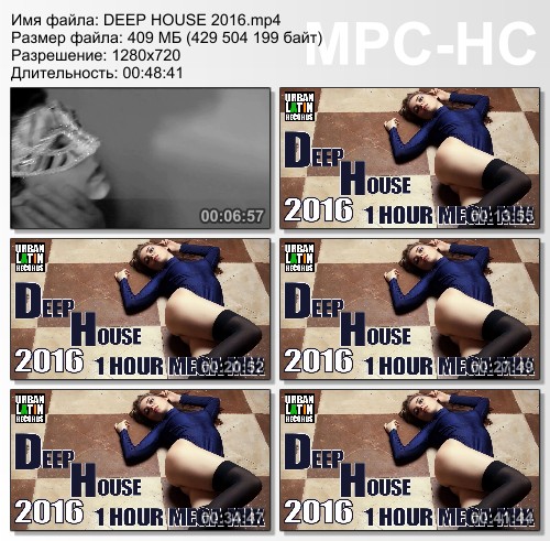 Deep House 2016 - Mega Video Mix HD 720