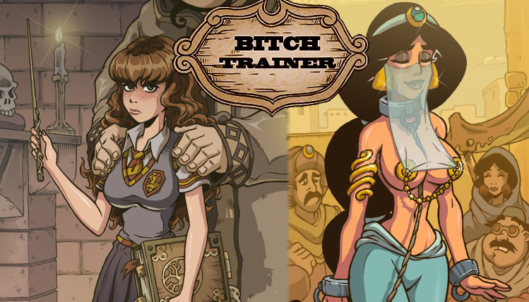 Bitch trainer (Witch trainer+Princess trainer) + Silver edition BETA [1.04] [2015, ADV, Anal sex, Animation, Big tits, Comedy, Fantasy, Oral Sex, School, Striptease] [eng]
