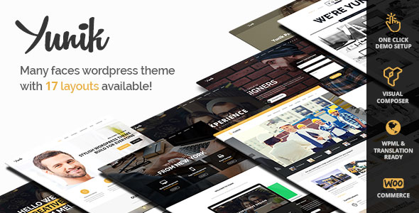 Nulled ThemeForest - Yunik v1.3 - Ultimate Multi-Concept WordPress Theme