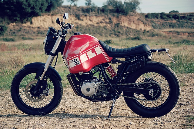 Corb Motorcycles: Скрэмблер Yamaha XT600