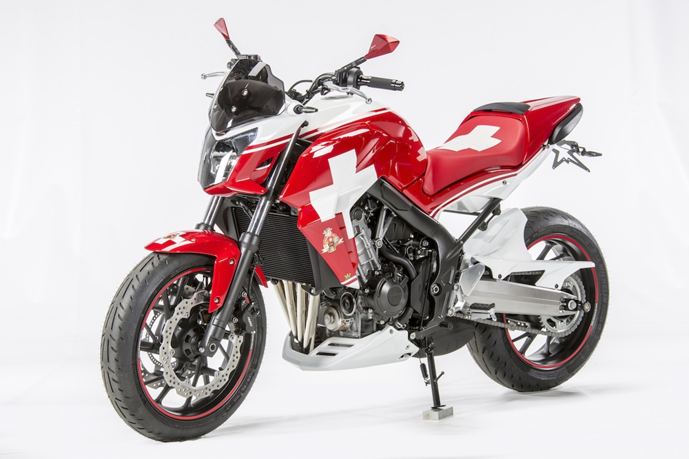 Мотоцикл Honda CB650F Swiss Edition 2016