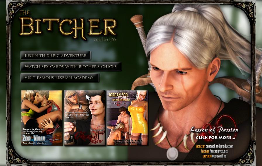 Lesson of passion - The Bitcher eng game
