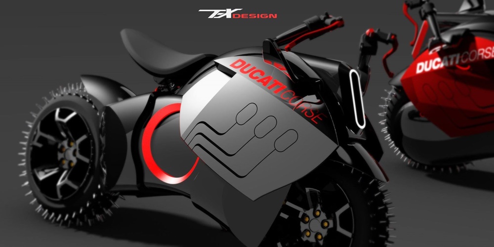 Паоло Тесио: концепт электроцикла Ducati