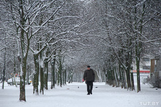 В понедельник на большей части Беларуси начнется зима