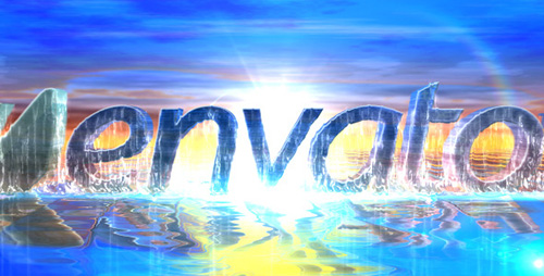 Sea Water Logo Intro - Project for After Effects (Videohive)