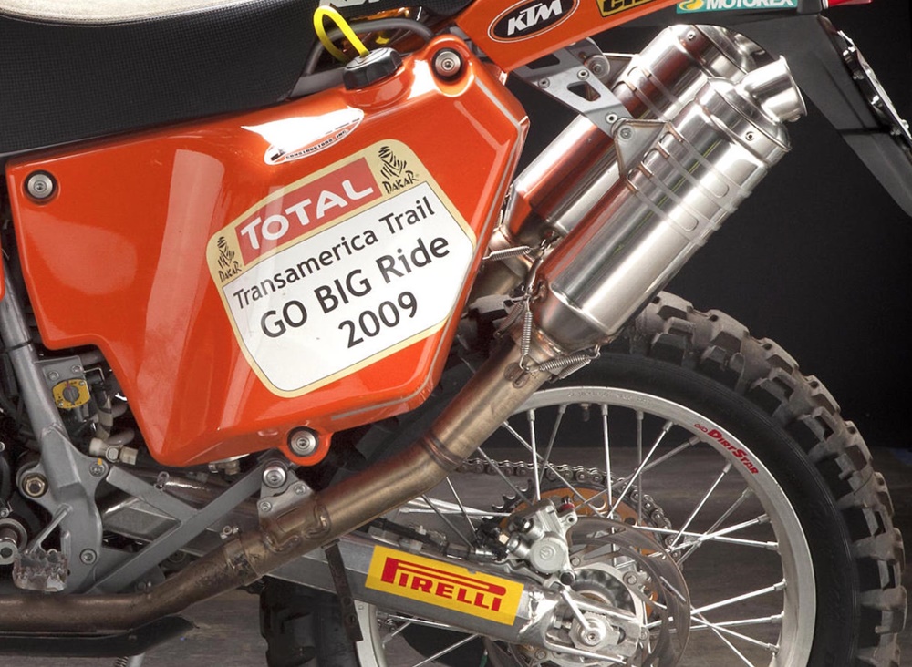 Раллийный мотоцикл KTM 660 Rally 2007