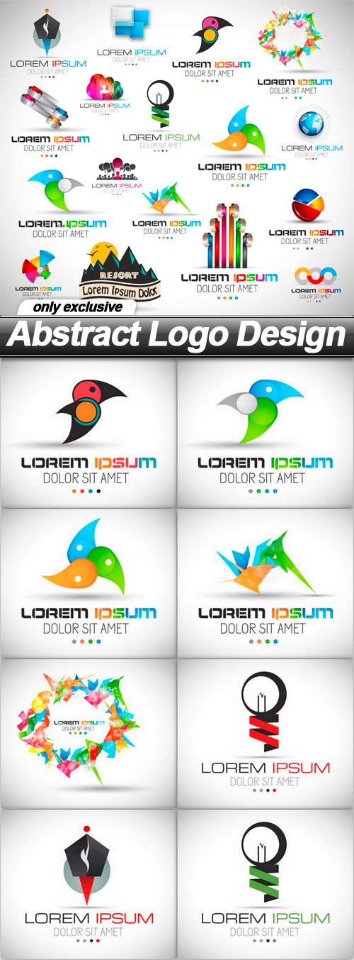 Abstract Logo Design 2 - 9 EPS