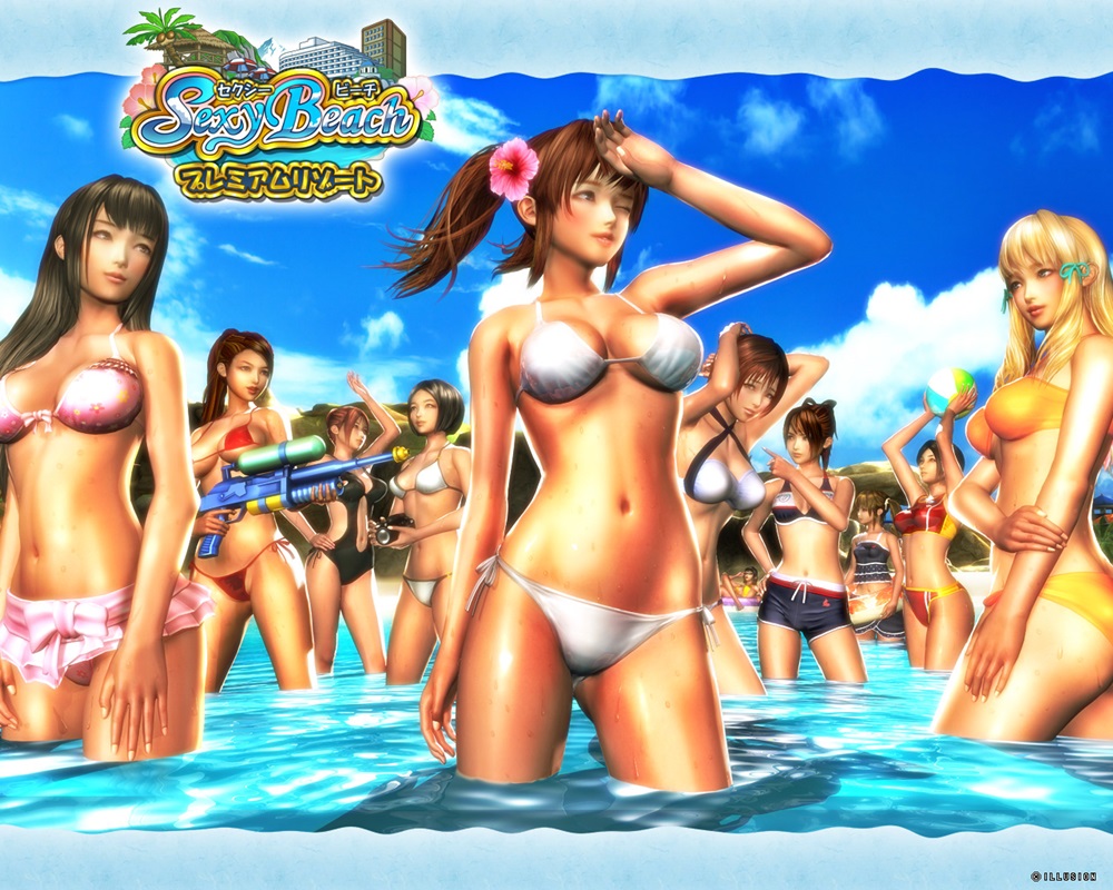 Sexy Beach Premium Resort (ILLUSION) [uncen] [2015, 3D, ADV, Simulator, Constructor, Swimsuit/Bikini, Beach, Mini Games, Group, Big Breasts, Creampie/Bukkake, Toys, BDSM] [rus, eng]
