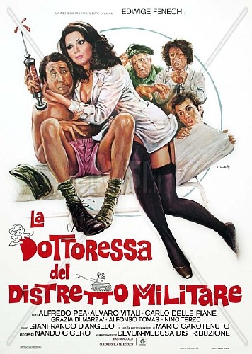 Докторша из военного госпиталя / La dottoressa del distretto militare (1976/DVDRip/1.33Gb)