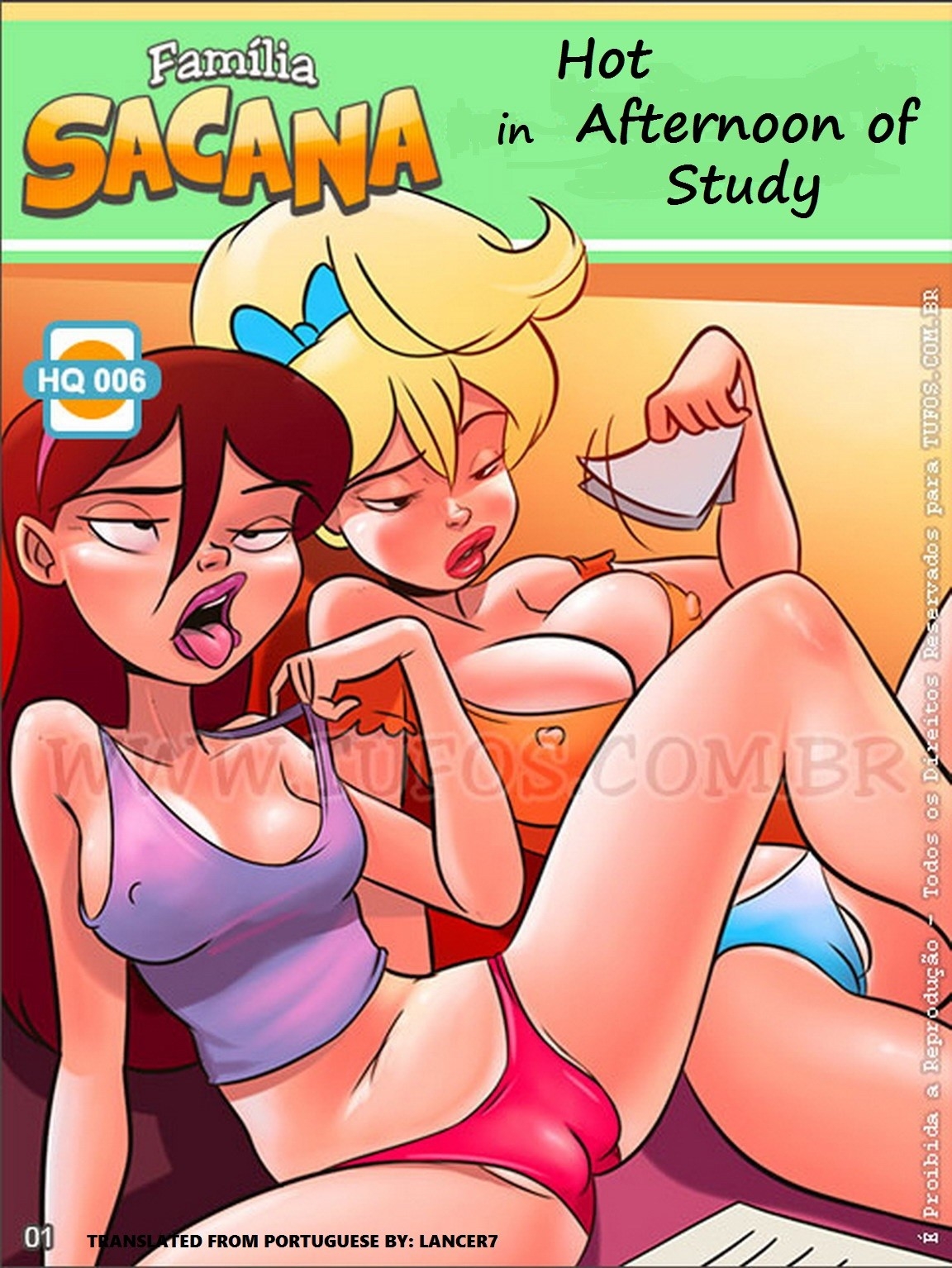 Family Sacana #6 (English Version) - Hot Afternoon of Study