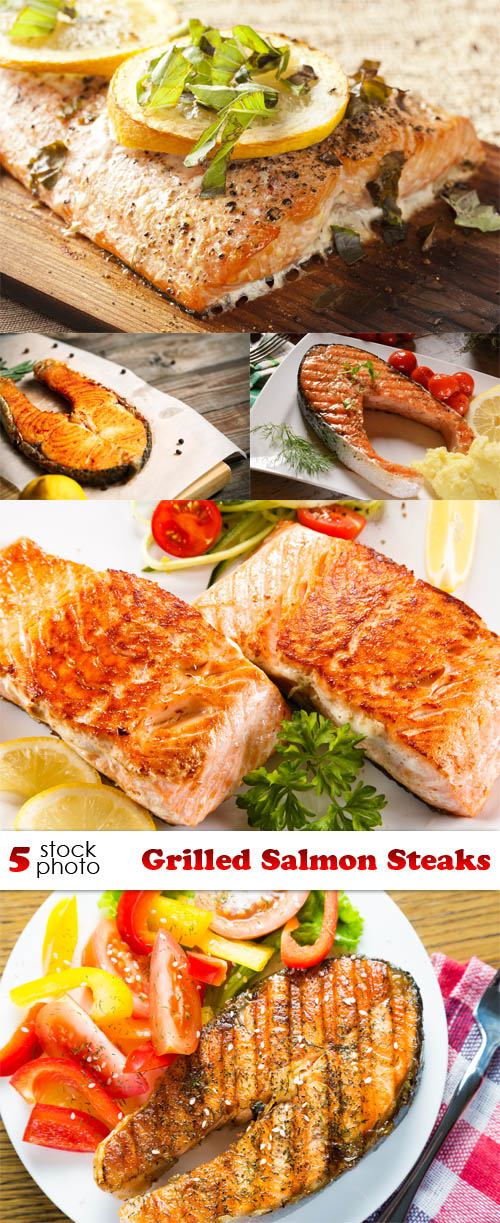 Photos - Grilled Salmon Steaks