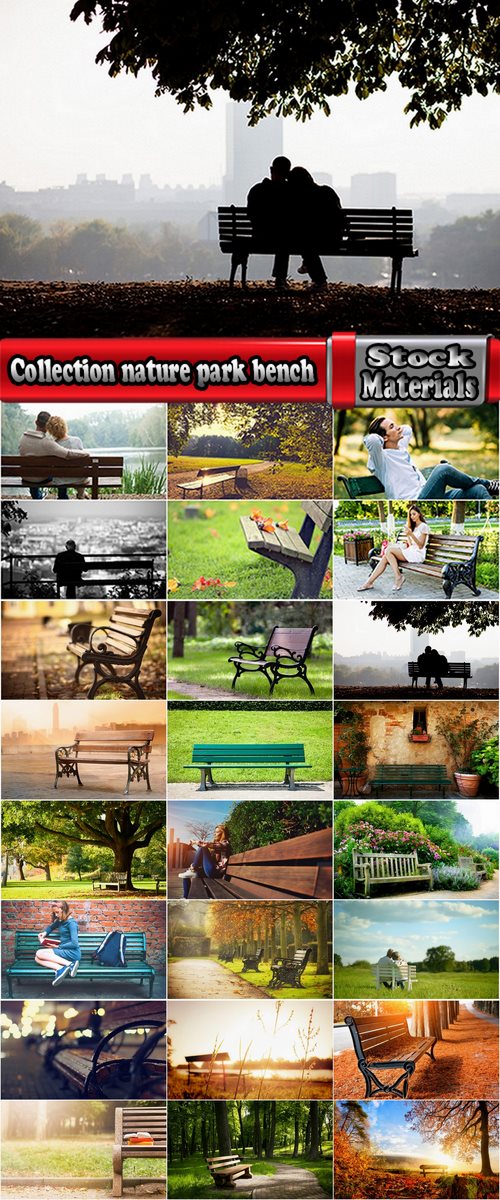 Collection nature park bench a little shop landscape 25 HQ Jpeg