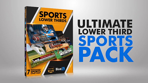 The Ultimate Lower Third Sports Pack - After Effects Templates