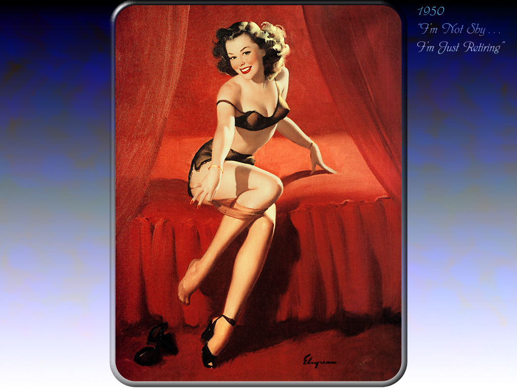 Gil Elvgren – Pictures in the style of pin-up