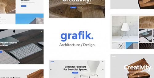 Nulled Grafik v1.1 - Portfolio, Design & Architecture Theme  