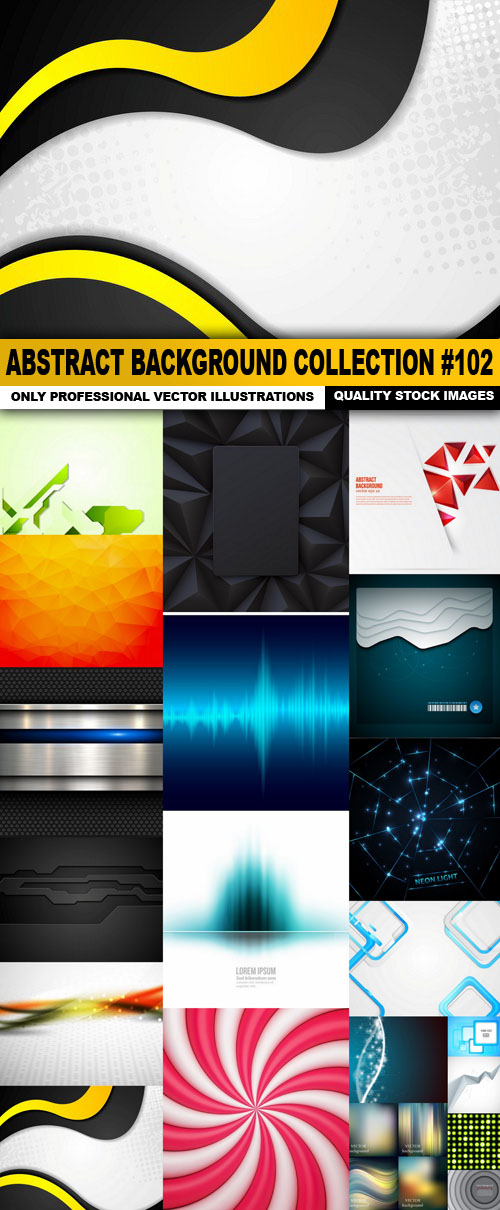 Abstract Background Collection #102 - 20 Vector