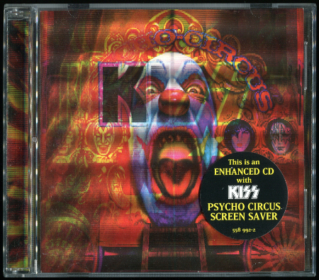 Kiss: Psycho Circus (1998) (Mercury, 558 992-2, Germany)