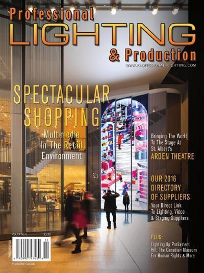 Professional Lighting & Production - Winter 20152016