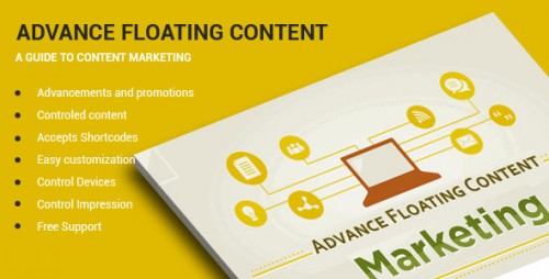 Nulled Advanced Floating Content v2.8 - WordPress Plugin Product visual