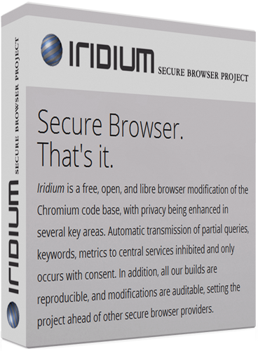 Iridium Browser 47.0 Final (x86/x64) + Portable