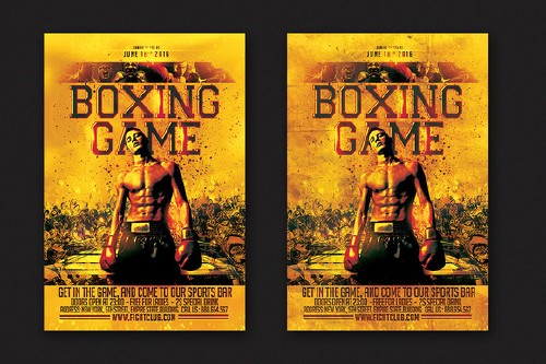 CM - Boxing Flyer 520790