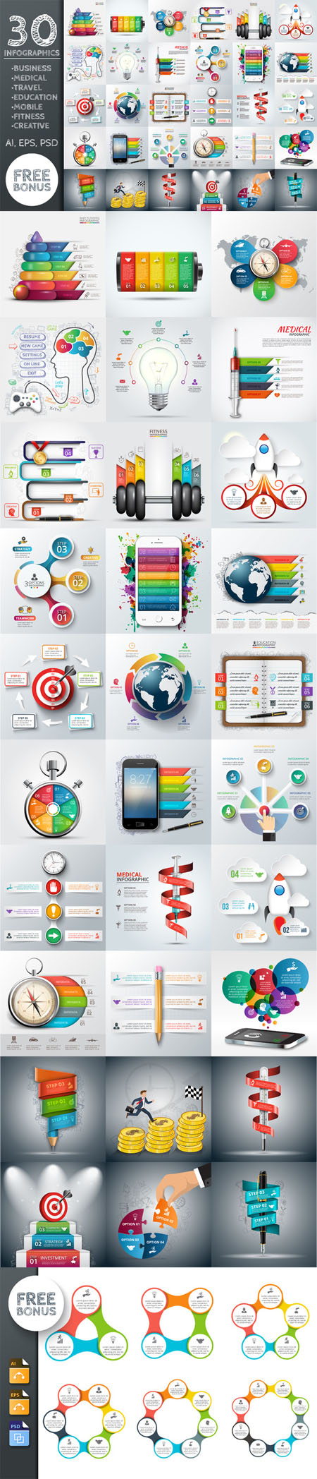 CM - 30 business infographic templates 520231