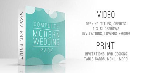Complete Modern Wedding Pack - Project for After Effects (Videohive)