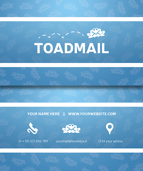 Funny Toad Business Card