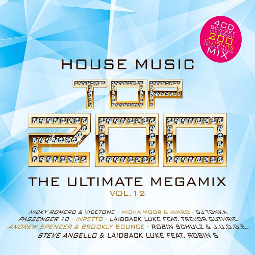 House Music Top 200 Vol.12 (4CD) (2016)