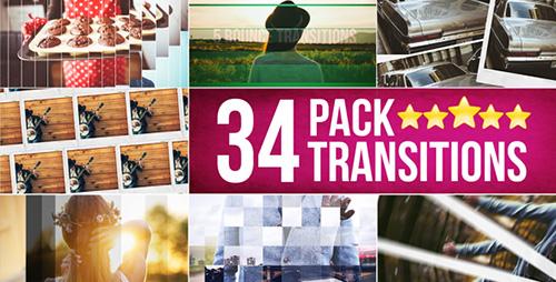 34 Transitions Pack - Project for After Effects (Videohive)