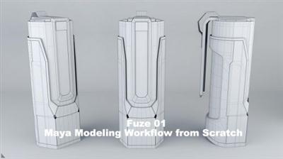 [Tutorials] Gumroad - Fuze 01 - Maya Modeling Workflow from Scratch