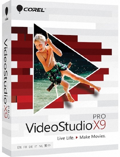 Corel VideoStudio Pro X9 19.1.0.14 SP1 + Content + Rus