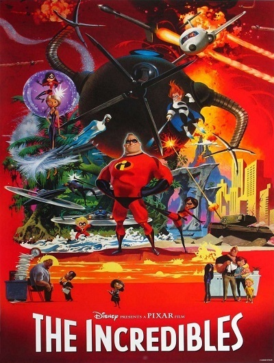 Суперсемейка / The Incredibles (2004) (BDRip 720p) 60 fps