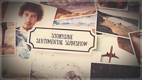Storyline - Sentimental Slideshow - After Effects Template (RocketStock)