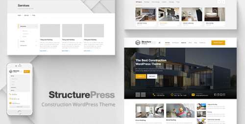 Nulled StructurePress - Construction, Building WP Theme  