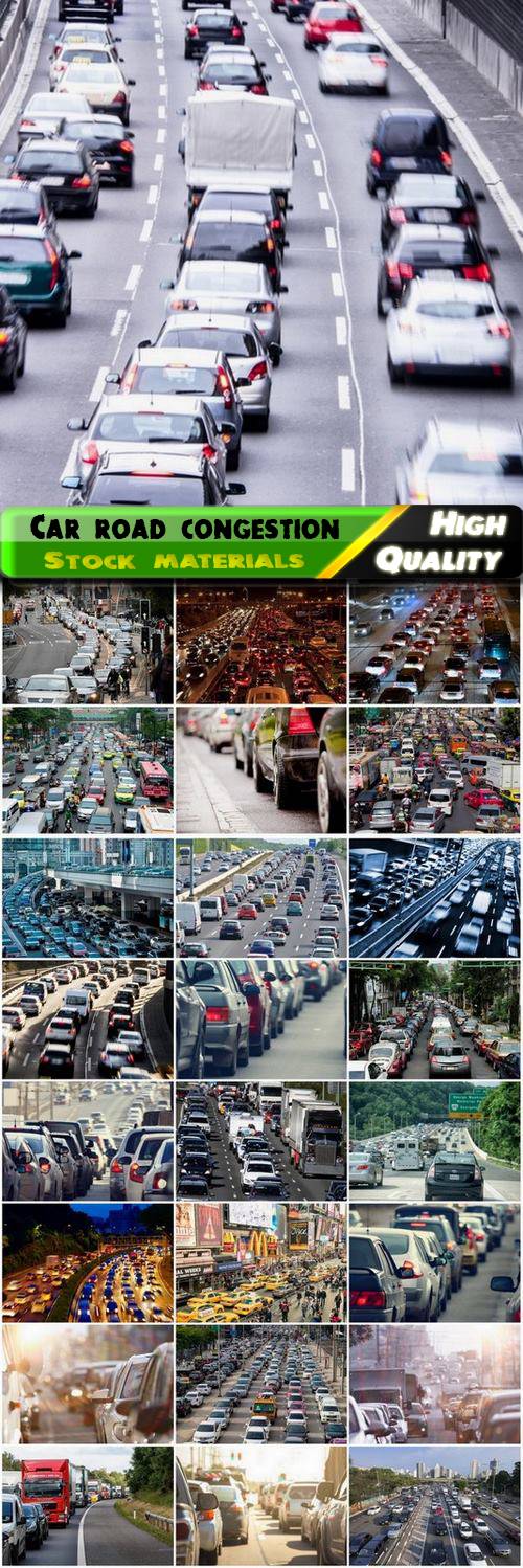 Car road congestion Stock images - 25 HQ Jpg