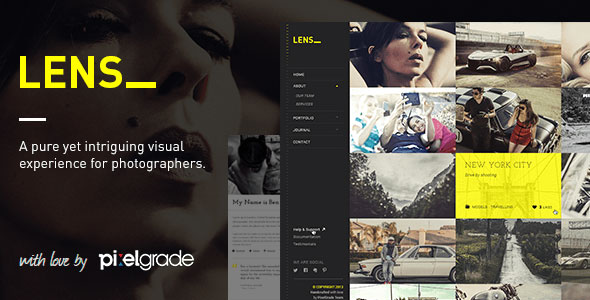 LENS v2.3.1 - An Enjoyable Photography WordPress Theme