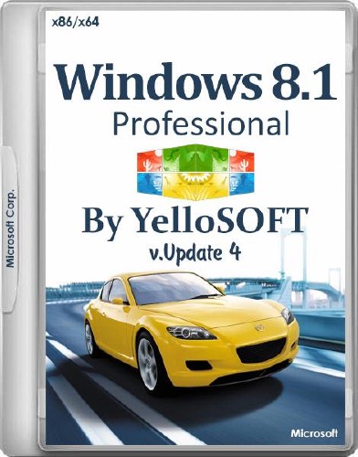 Windows 8.1 Pro with Update x86/x64 Update 4 by YelloSOFT (2016/RUS)