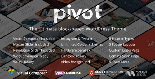 Nulled ThemeForest - Pivot v1.4.14 - Responsive Multipurpose WordPress Theme  