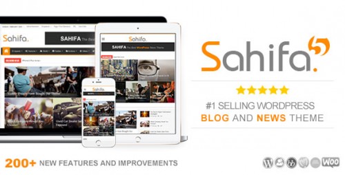Nulled Sahifa v5.5.3 - Responsive WordPress News, Magazine, Blog Theme product