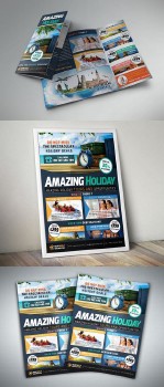 Travel & Tour Trifold Brochure and F