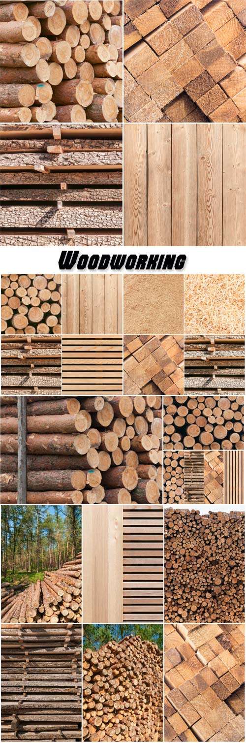 Woodworking, versatile building material, raw materials